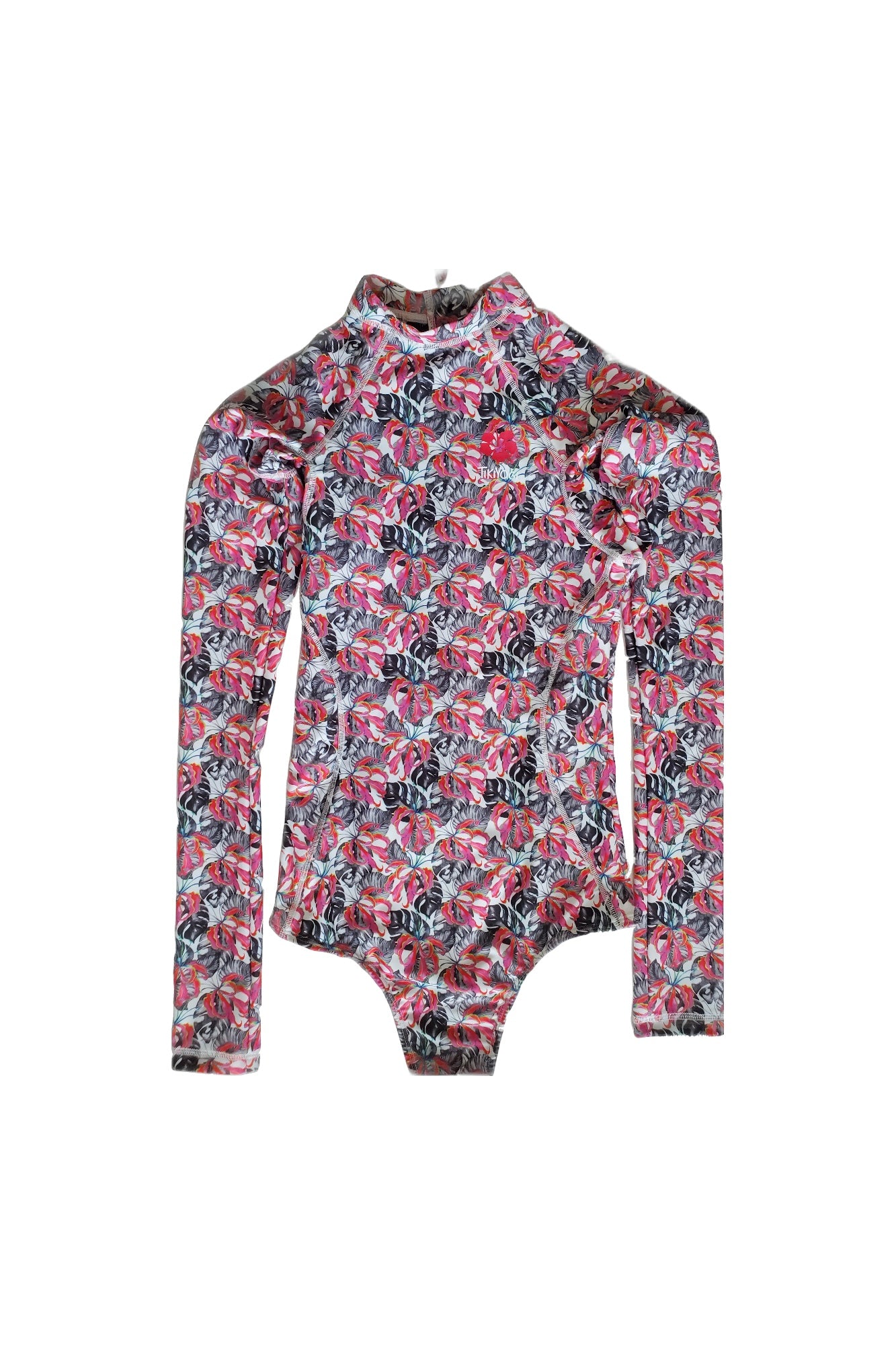 TIKIYOGI Making Waves Long Sleeve Wild flower One Piece Wetsuit