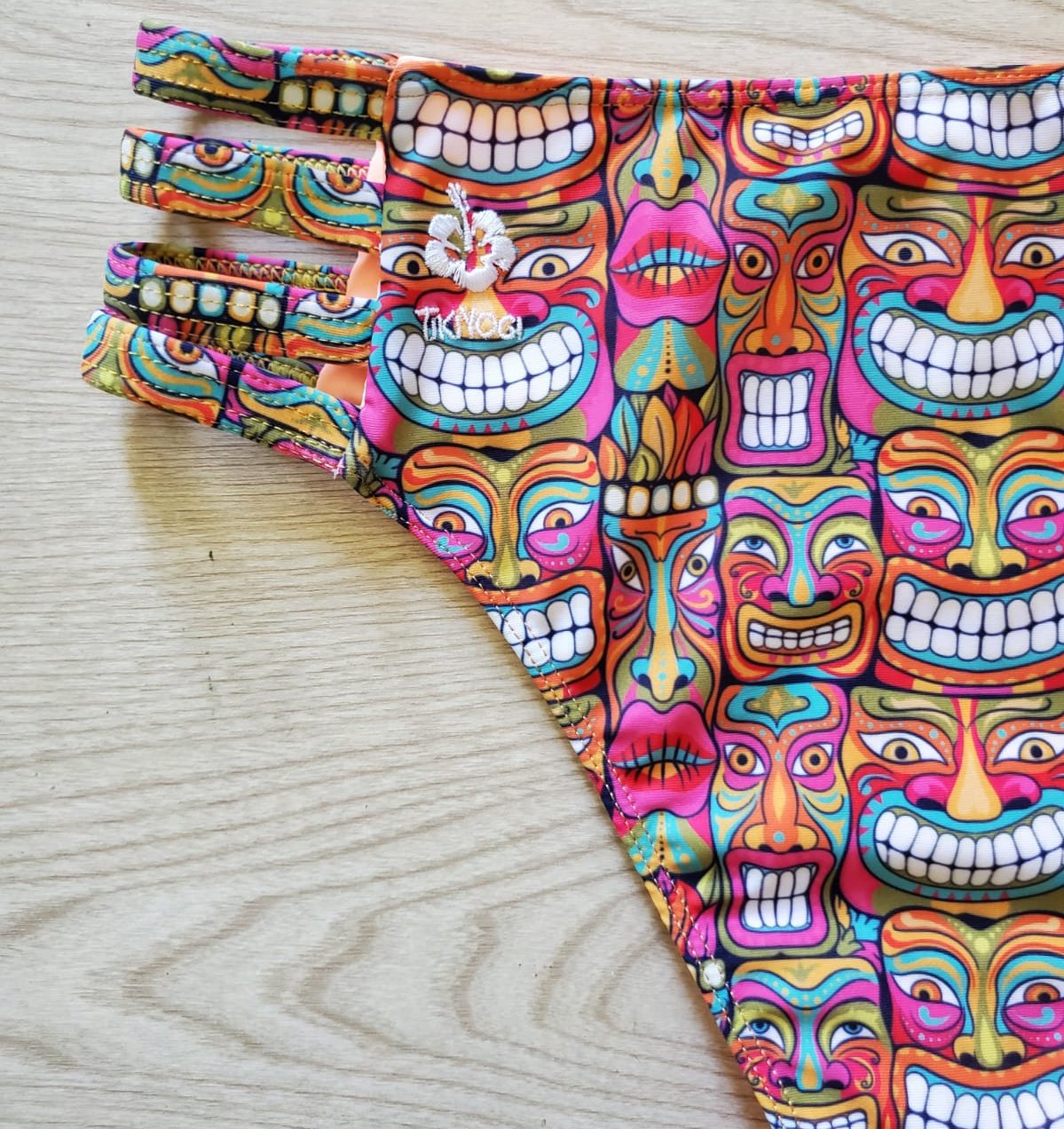 TIKIYOGI® Totem Four Side Straps Reversible Bikini