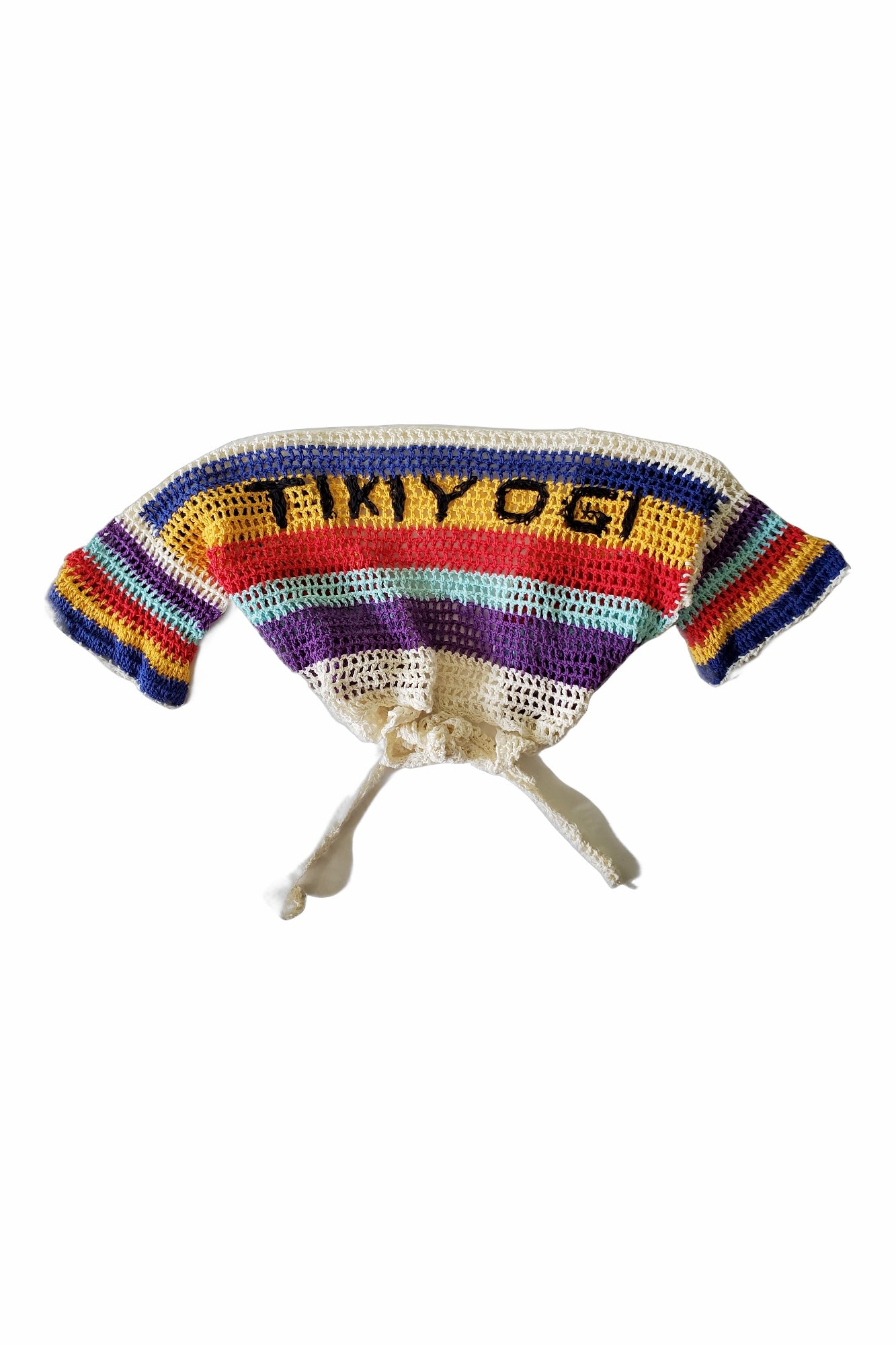 TIKIYOGI Iconic Flower Multi Color Crochet Bolero, Handmade Bolero