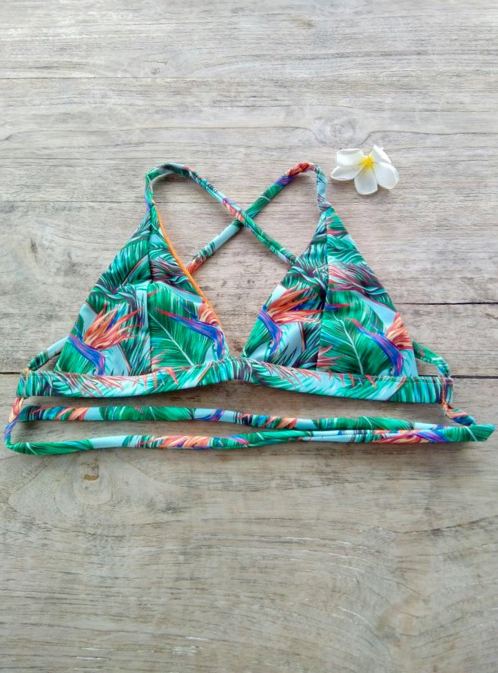 TIKIYOGI® Flora Reversible Bikini Top