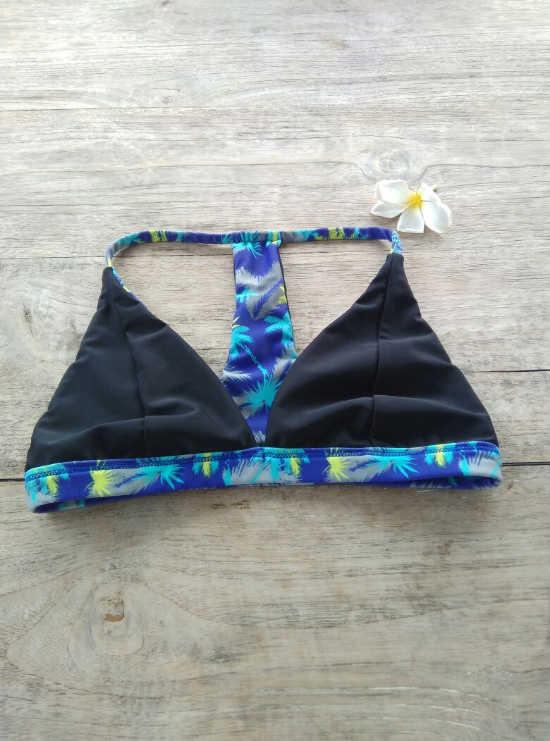 TIKIYOGI® Bali Dreaming Reversible Back Racer Bikini Top