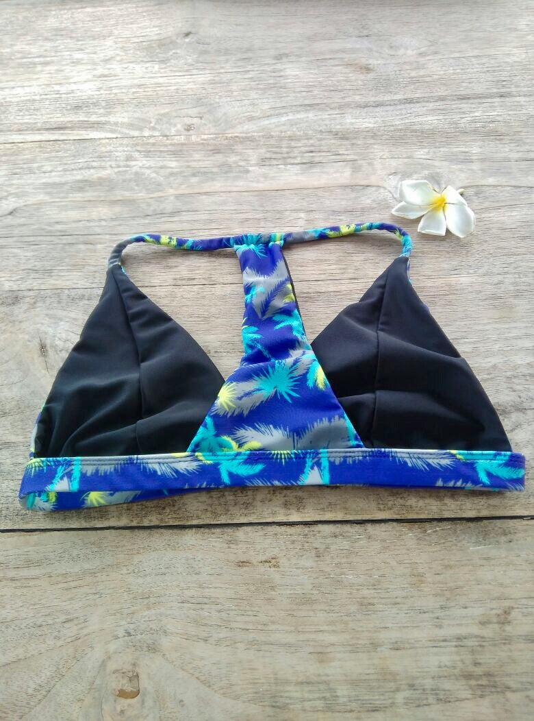 TIKIYOGI® Bali Dreaming Reversible Back Racer Bikini Top