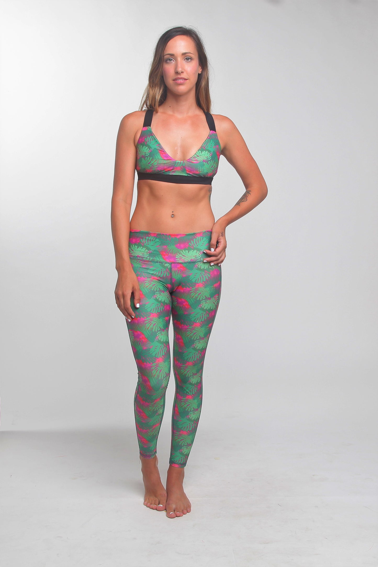 TIKIYOGI® Bali Sunset, Yoga-Surf Environmental Friendly Tights