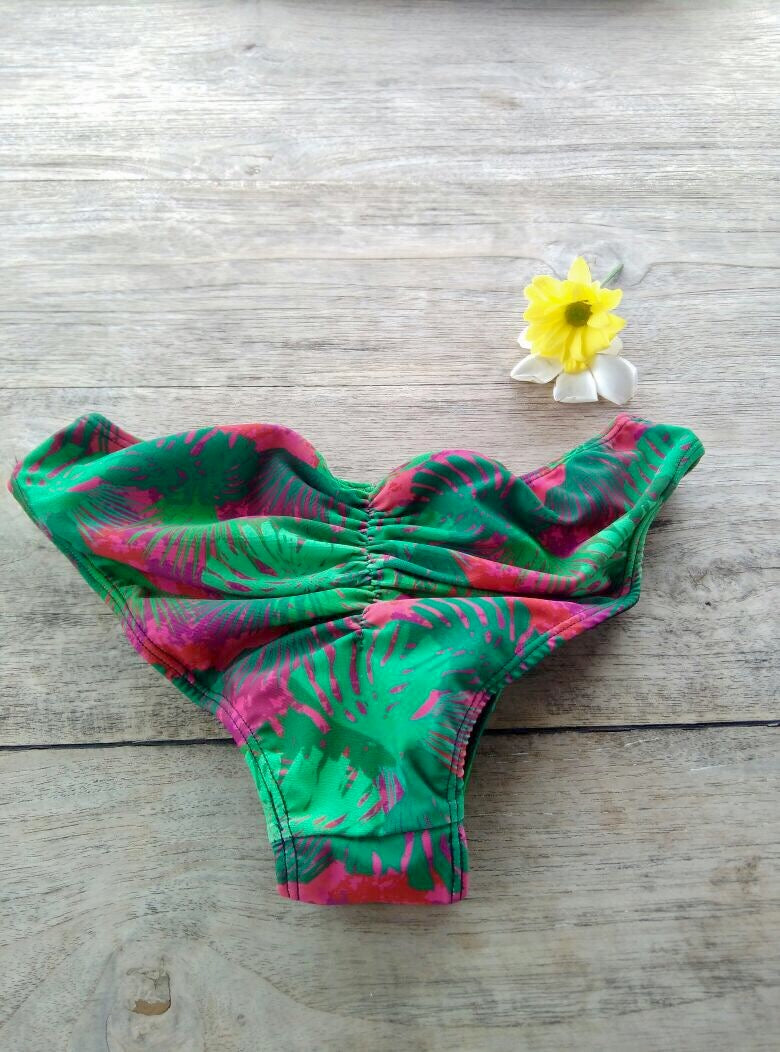 TIKIYOGI® Bali Sunset Cheeky Reversible Bikini Bottom
