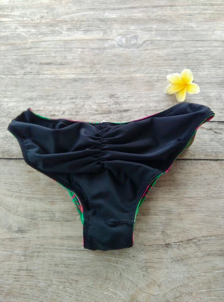 TIKIYOGI® Bali Sunset Cheeky Reversible Bikini Bottom
